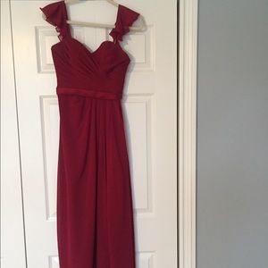 Sorella Vita Bridesmaid Dress (Dark Red)